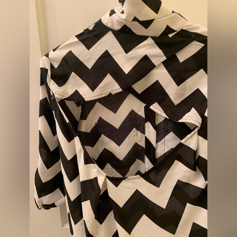 Chevron blouse - Picture 2 of 2